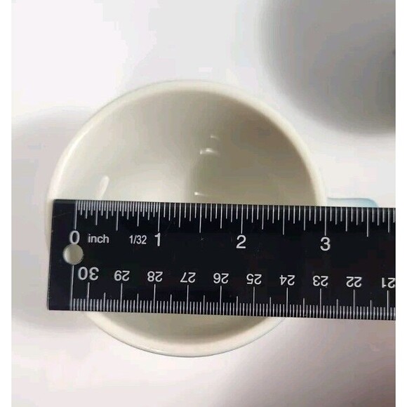 Vintage Jackson Custom China Mugs Set Of Two Blue White Fade K8 - Picture 8 of 8